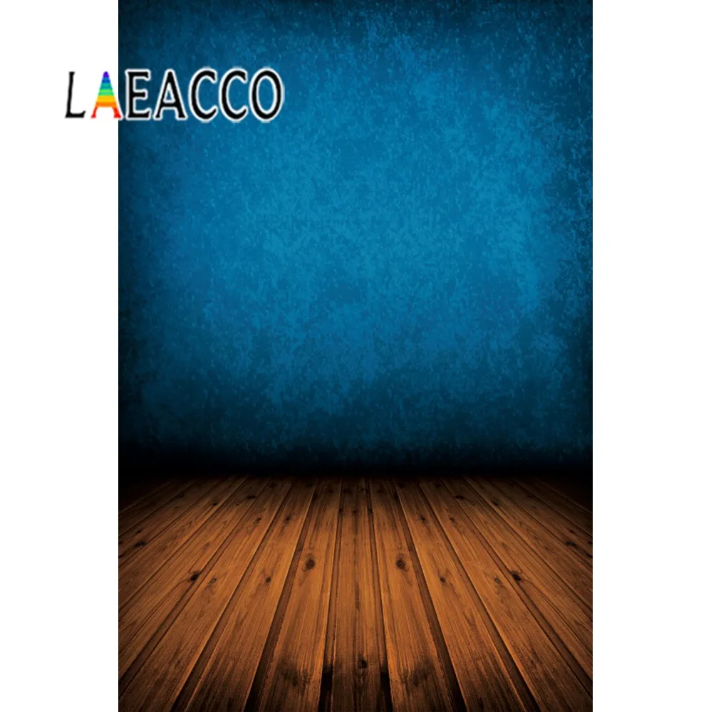 Laeacco Fantasy Gradient Solid Color Texture Baby Wooden Floor Party Portrait Photography Background Photo Backdrop Photocall