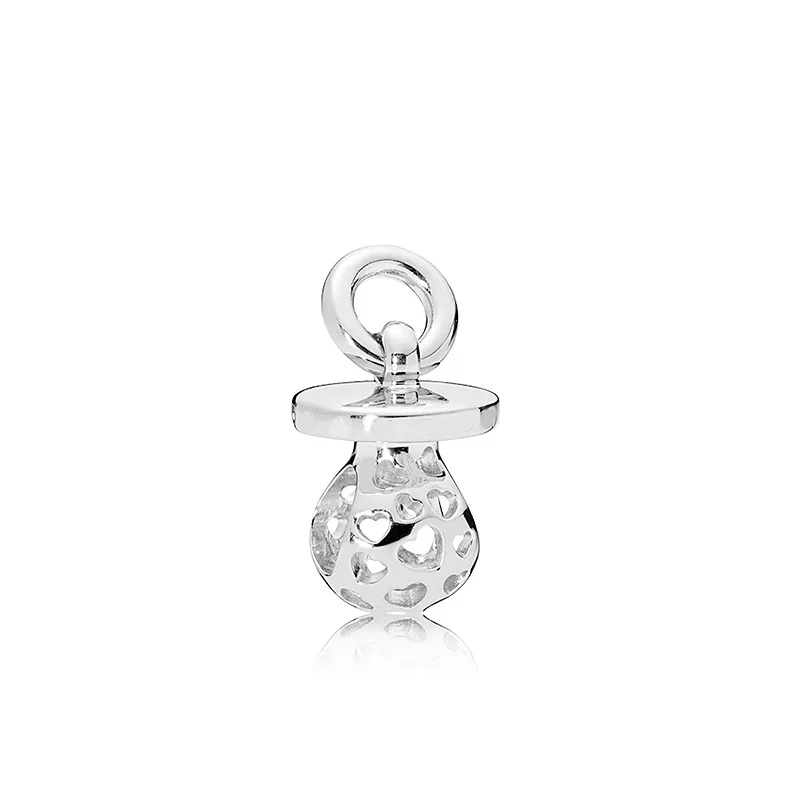 New Fashion Charm Original Kettle Telescope Wine Glass Water Drop Pendant Fit Original Pandora Ladies Bracelet Jewelry Gift