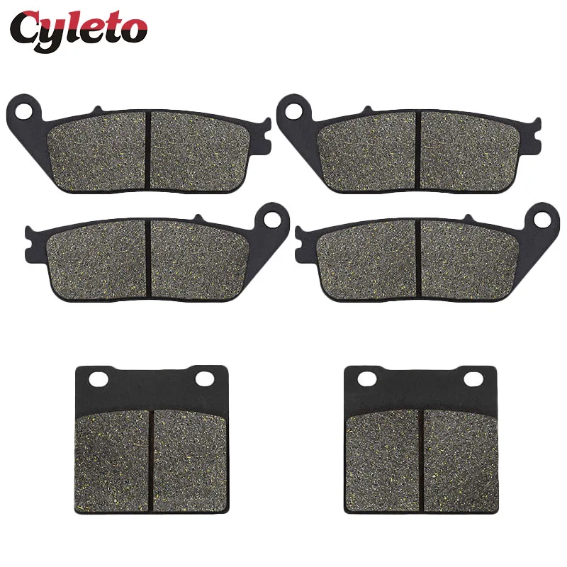 Motorcycle Front Rear Brake Pads for Suzuki RF400 RF 400 RF600R RF 600 93-97 GSX400 GSX 400 Impulse 94-96 GSF 600 Bandit 95-99