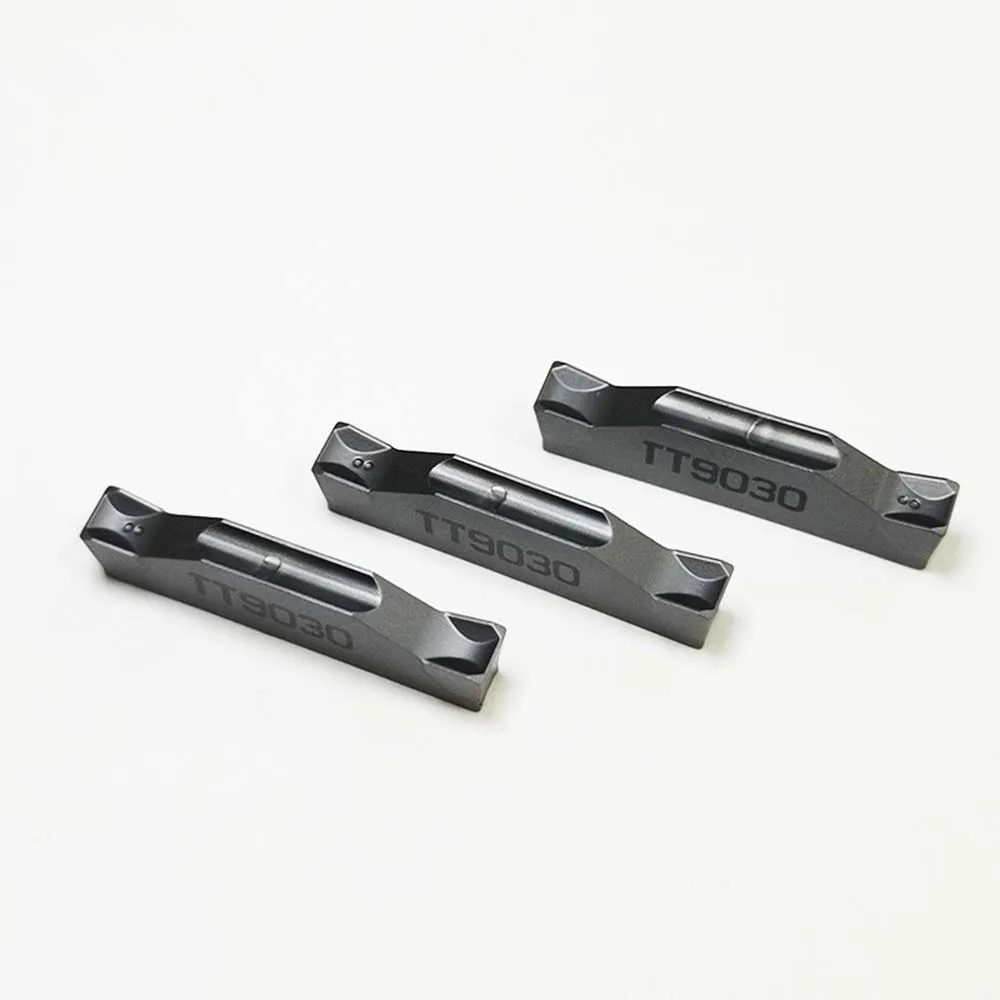 10pcs TaeguTecTDC2 TDC3 TDC4 TT9080 TT9030 Carbide Inserts  2MM 3MM 4MM Grooving CNC Lathe Tool Turning Tool CNC Tools Slotting