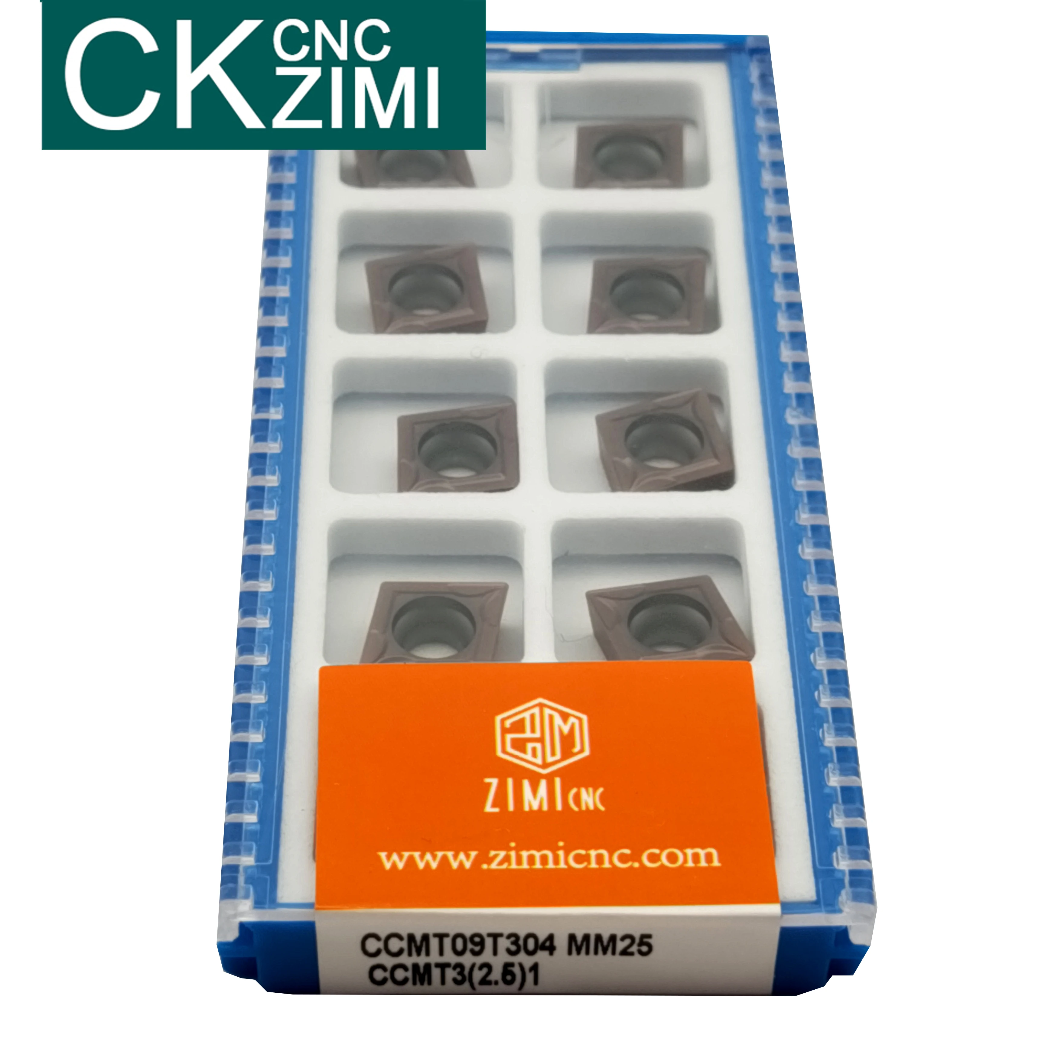 10 Chiếc CCMT09T304 CCMT32.51carbide Chèn Nội Bộ Dụng Cụ Xoay Mặt Cấp Cối Xay Tiện Dụng Cụ CCMT Dao Phay CNC Công Cụ