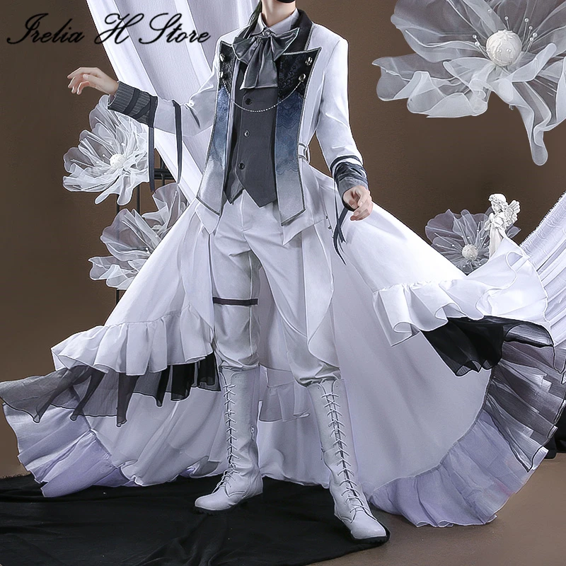 {stock}Pandora Hearts Oz.Vessalius Cosplay Costume Gothic Suit 2021 Party suit