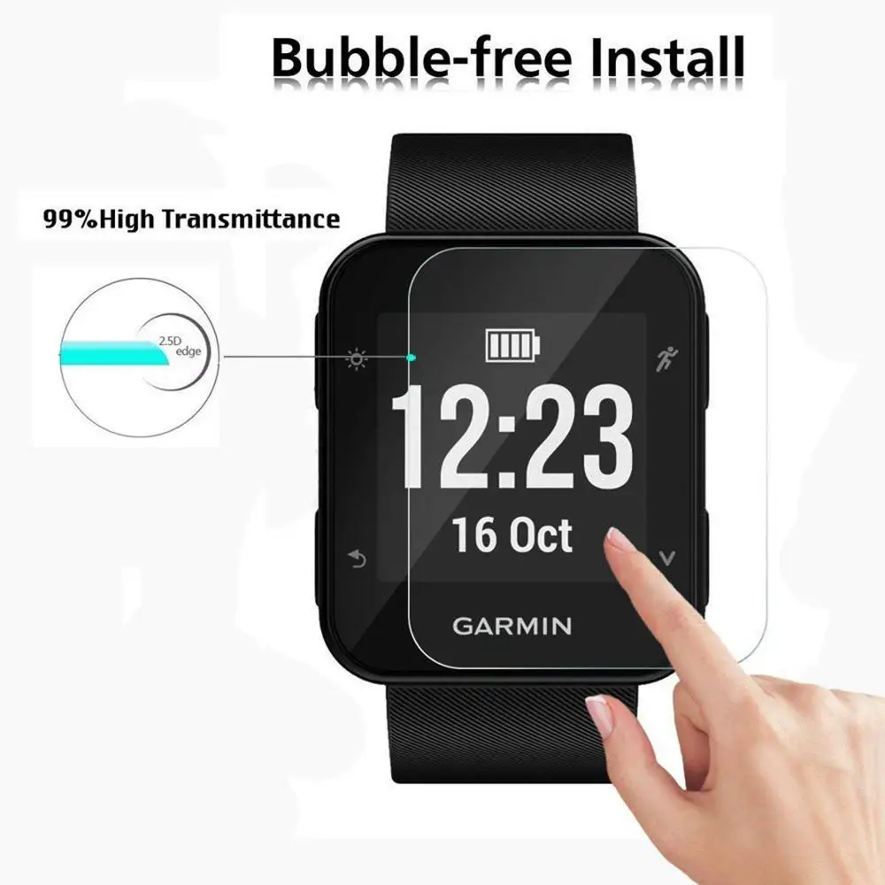 Tempered Glass Protective Film For Garmin Forerunner 35 Screen Protector Film