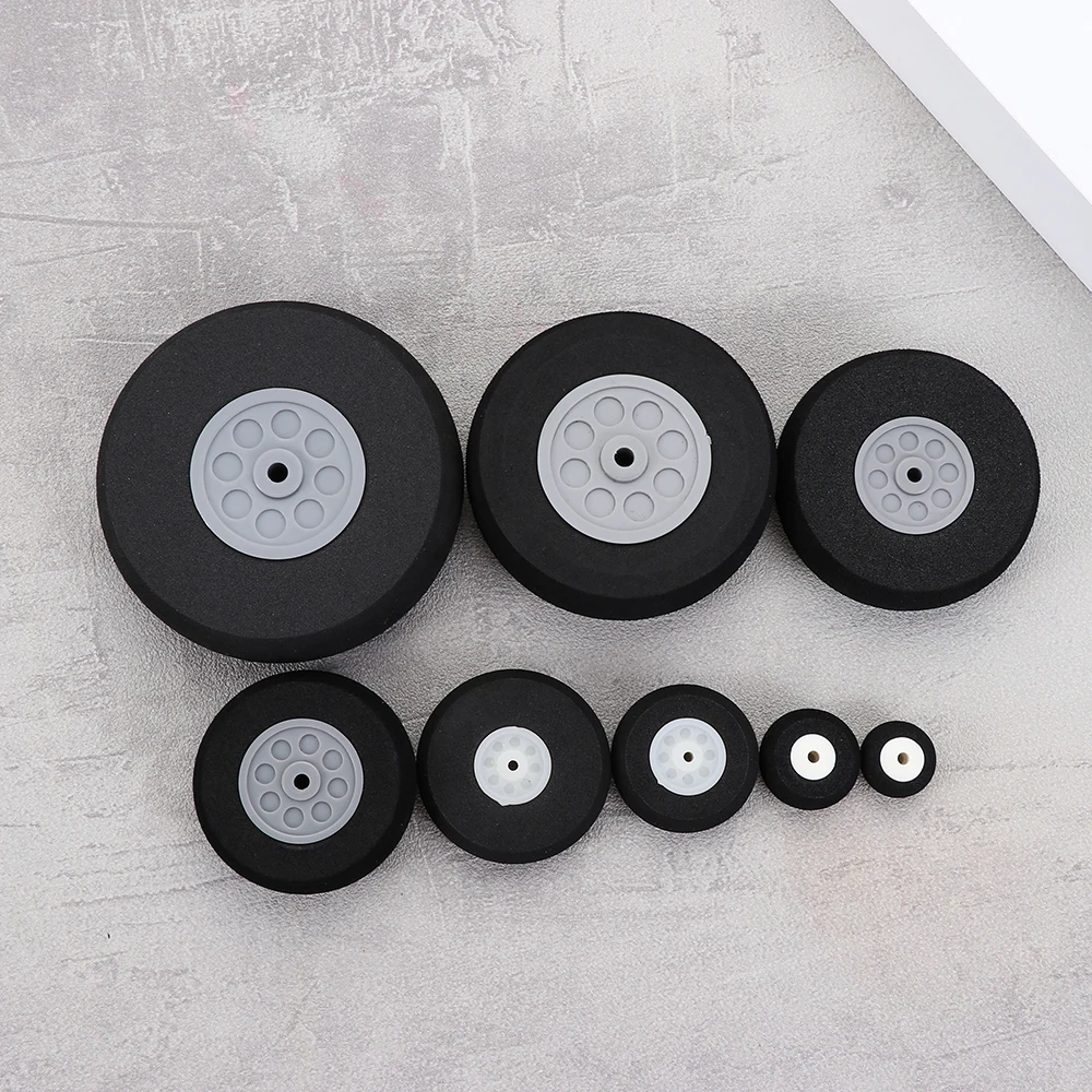 Tail Wheel Rubber PU Plastic Hub 1\