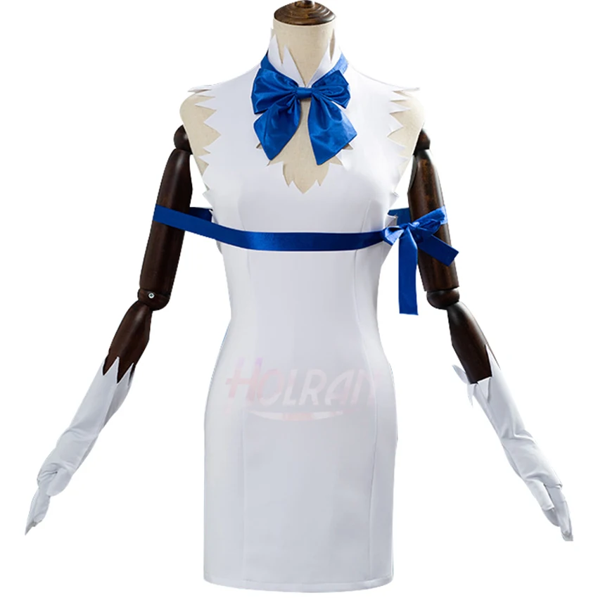 Is It Wrong to Try to Pick Up Girls in a Dungeon? Hestia Cosplay Party dress costume