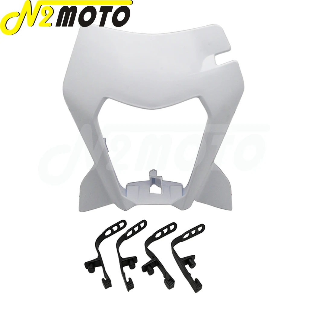Motocross Enduro LED Headlight Headlamp Mask Cover For KTM 125 150 250 300 350 400 450 500 SX XC SX-F XC-W EXC 530 XC-W Six Days