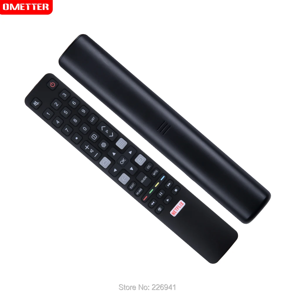 Telecomando per TCL TV 32 s6000s 40 s6000fs 43/49 U55 U65 U49P6006 U43 U65S9906 43 p20us 43 s6000fs 65 x2us 65 x4us 49 p3cfs 49 p3cf