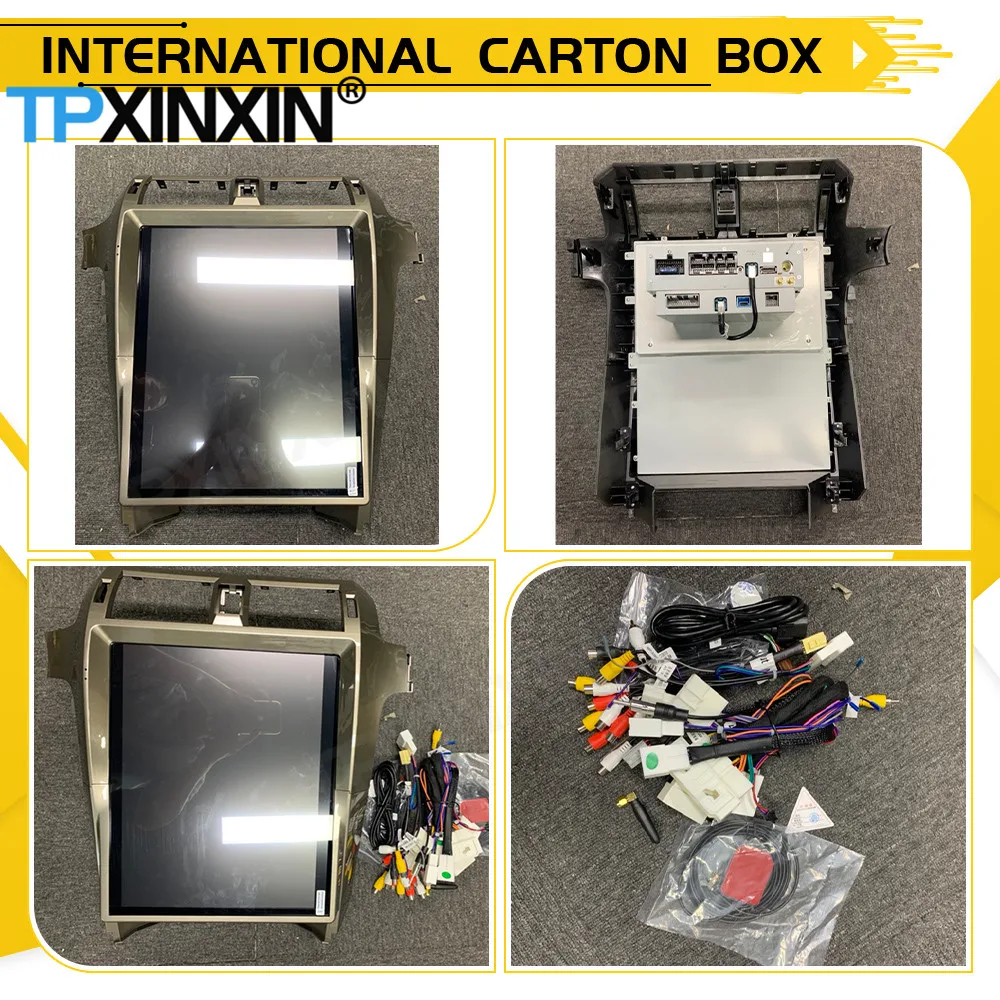 

Qualcomm For Lexus GX GX400 GX460 2010~2019 Vertical Touch Screen Radio Receiver Android AUTO GPS Navigation Head Unit 15 Inch