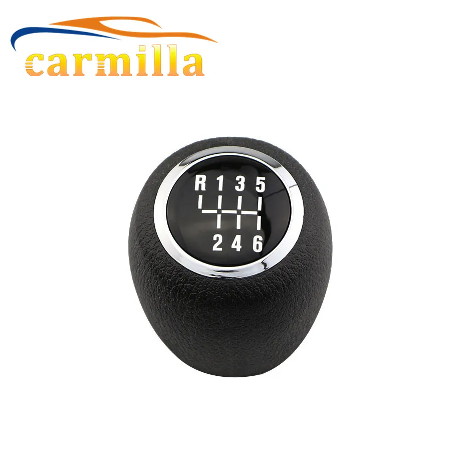 Carmilla 6 Speed Car Gear Head Shift Knob Handball for Chevrolet Cruze Sedan Hatchback 2009 - 2013 2014 2015 2016 Auto Parts