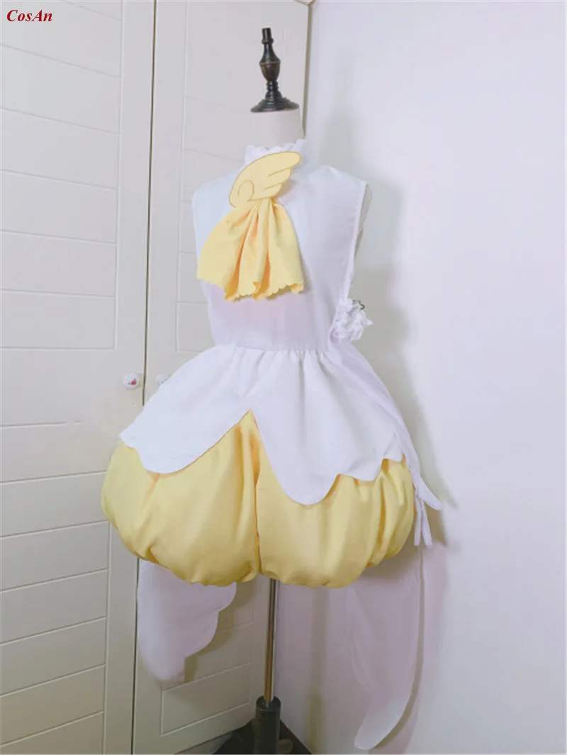 Hot Anime Cardcaptor Sakura Kinomoto Cosplay Costume OP2 Lovely Eggshell Uniform Party Role Play Clothing High-End Custom-Make