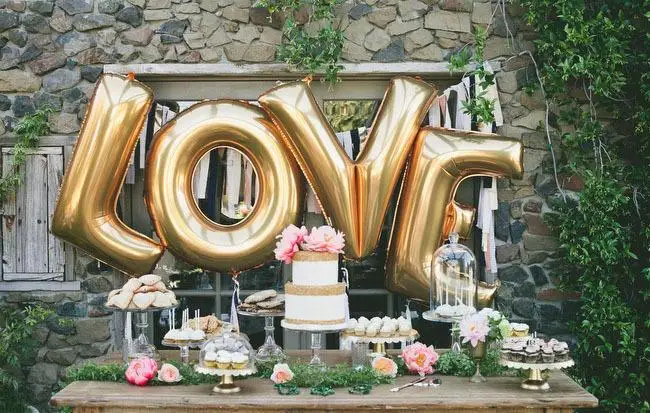 2016 Wedding balloons LOVE marry Decorative letters aluminum balloons birthday 40-inch letters foil balloons party decoration b