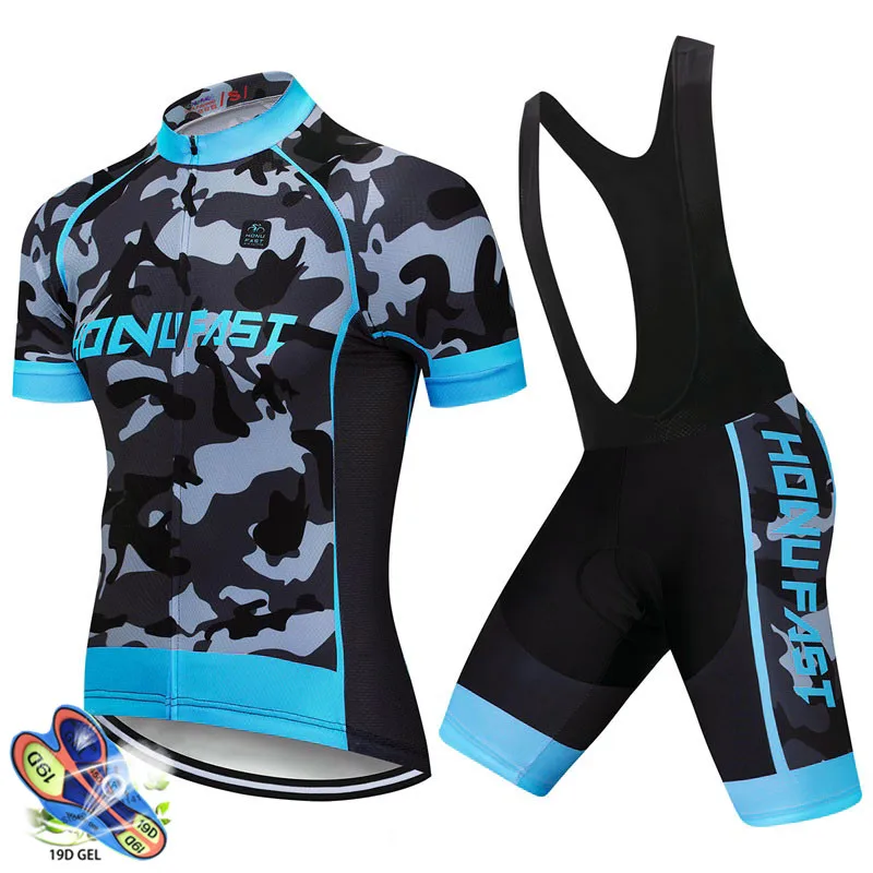 

Camouflage Men's Cycling Jersey Summer Breathable Short-sleeved Mountain Bike Sports Cycling Jersey Ropa Ciclismo