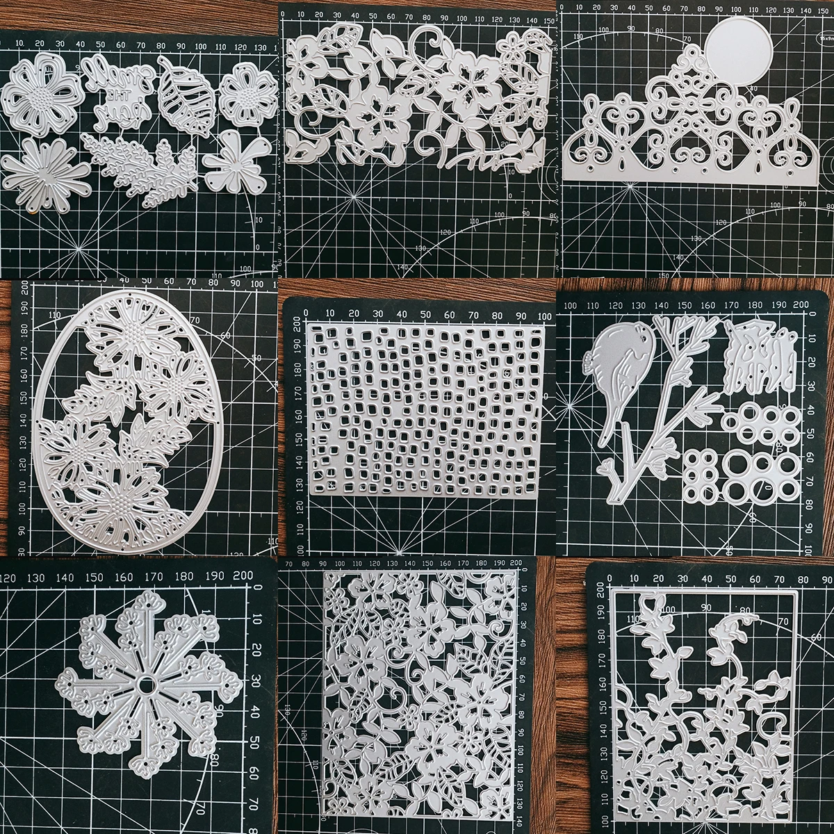 New Series Collection 1 Metal Cutting Dies for DIY Scrapbooking Photo Album Decoretive Embossing Stencial Cards Making