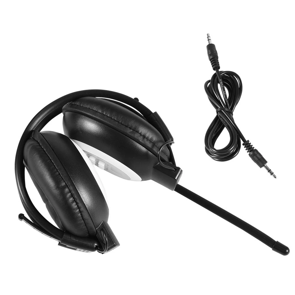 FM Headset Radio Headphone Receiver Large Meeting Conference Simultaneous Interpretation System Radio Headphone