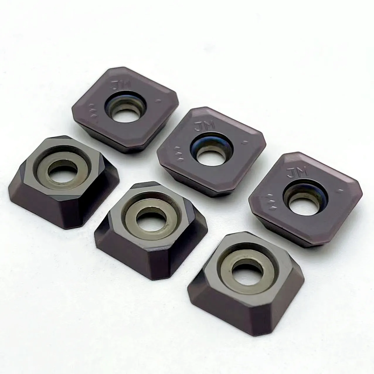 Carbide insert SEMT13T3AGSN JM VP15TF quality lathe square CNC plane milling insert parts tool SEMT 13T3 turning tool