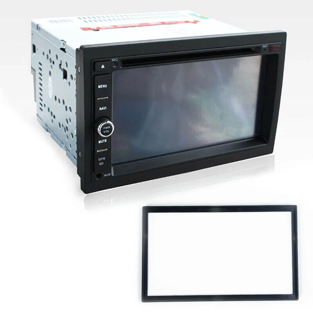 Frame Universal 2 Din Car Radio DVD Player Installation Accessories Stereo Audio Dash Bezel Panel Mounting Frame Car Radio