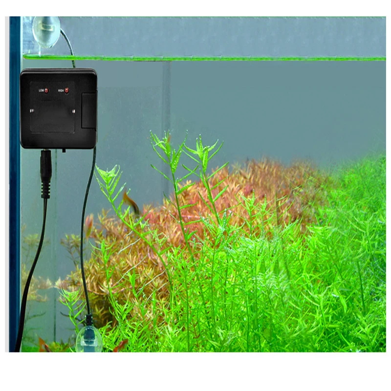 BOYU SW-01Aquarium Water Level Alarm Fish Tank High Low Alarm Detector (Batteries not included)