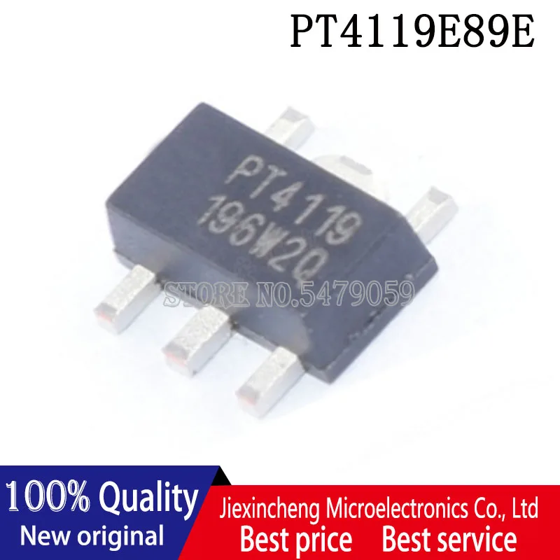 10 قطعة PT4119E89E PT4119 SOT89-5 LED سائق رقاقة