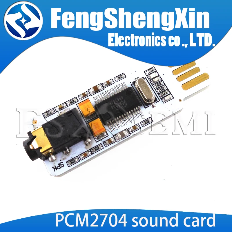 PCM2704 Mini USB sound card DAC  audio card Desktop laptop external access independent drive Module