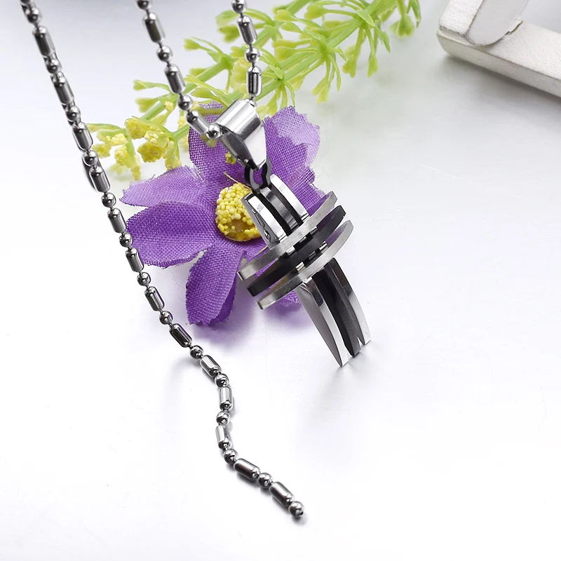 GOKADIMA Mini jewelry men rock style fashion party pendant necklace cross accessory WP867