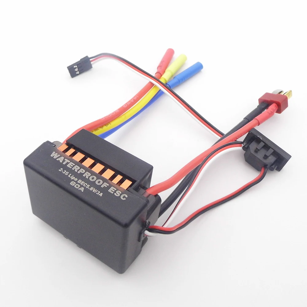 3650 2S-3S 4300KV motore Brushless 3.175mm albero 60A ESC 5.5V/3A per 1/10 RC Car Truck Tank Crawler Axial SCX10 HSP HPI