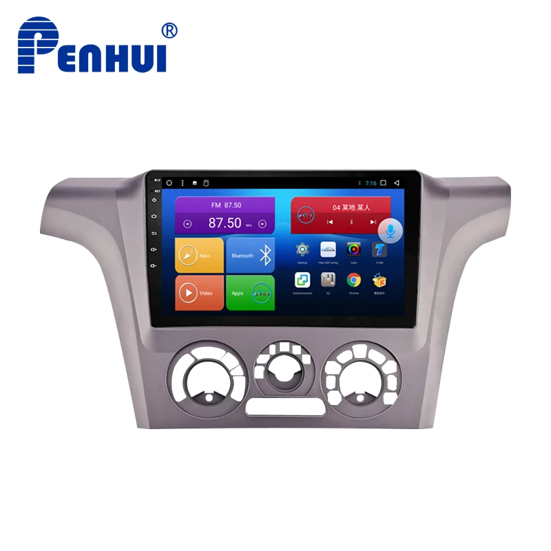 Car DVD For Mitsubishi Outlander (2004-2006) Car Radio Multimedia Video Player Navigation GPS Android10.0 Penhui & Redpower