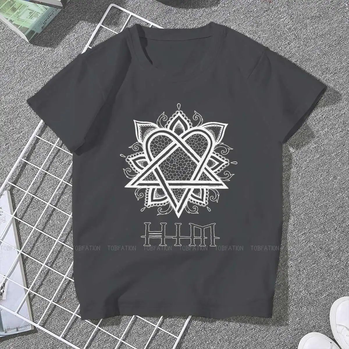 Him Ville Valo Style TShirt for Girl Heart Top Quality New Design Gift Idea  T Shirt Short Sleeve 5XLOfertas