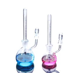 25 50mL Lab Glass Pycnometer with Thermometer Specific Gravity Bottle Picnometer Laboratory Equipment