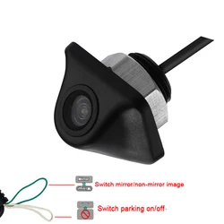 Night Vision Universal Auto Parking Reverse Backup Camera HD Waterproof Wide Angle Car Front Rear View Camera