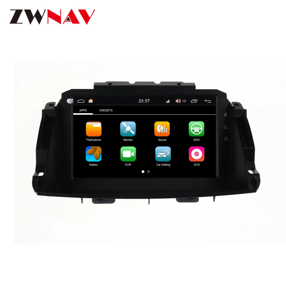 2 din android 8.0 reprodutor multimídia do carro para renault kolees 2007-2014 rádio do carro estéreo navi unidade principal wifi mapa livre autostereo