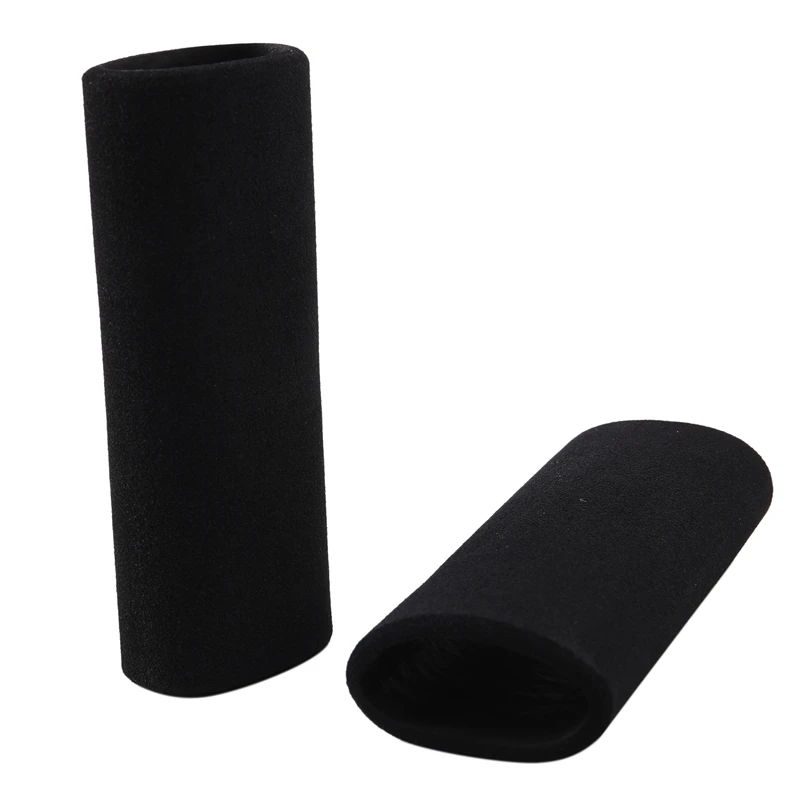 2PCS Motorcycle Slip-on Foam Anti Vibration Comfort Handlebar Grip Cover Applicable Sleeve Inner Diameter 2.7-3.0 CM