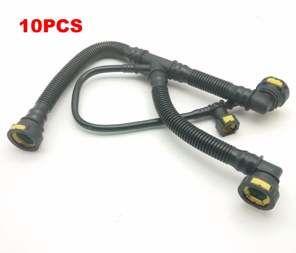 10PCS Car Blower Tubes For Peugeot 206 207 307 308 408 For Citroen C2 c-quatre 1.6 16 V