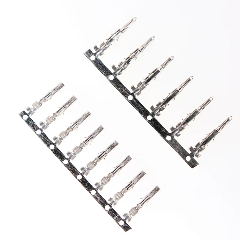 100pcs/lot Copper Crimp Terminal 5557 5559 Male Female Connector Terminal For ATX EPS PCIE 4.2mm Pitch Plug Terminals