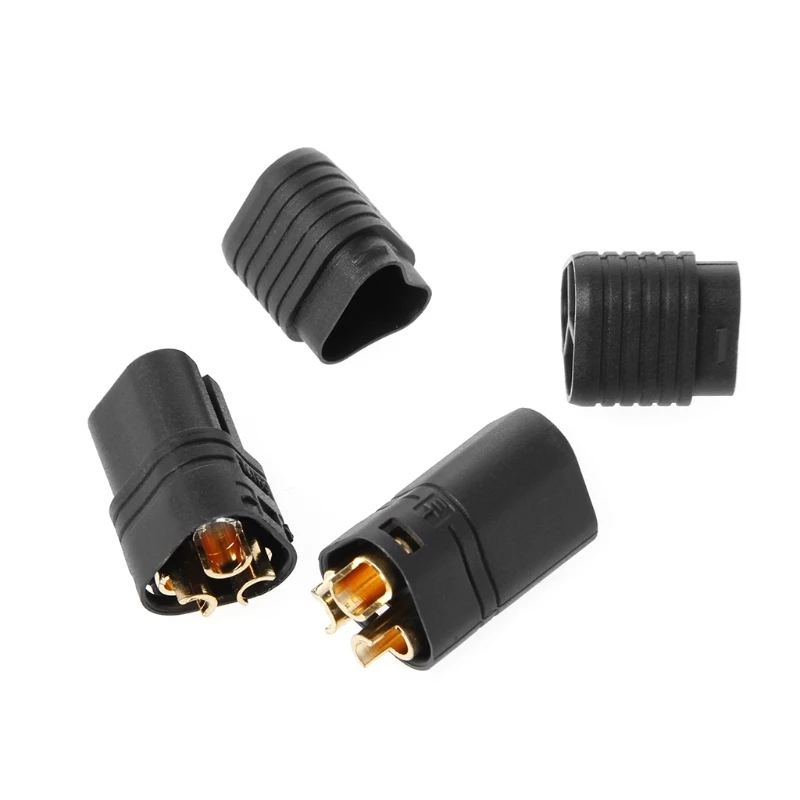 900c 1 par mt60 3.5mm 3 plugues de conector macho e fêmea para rc esc para motor