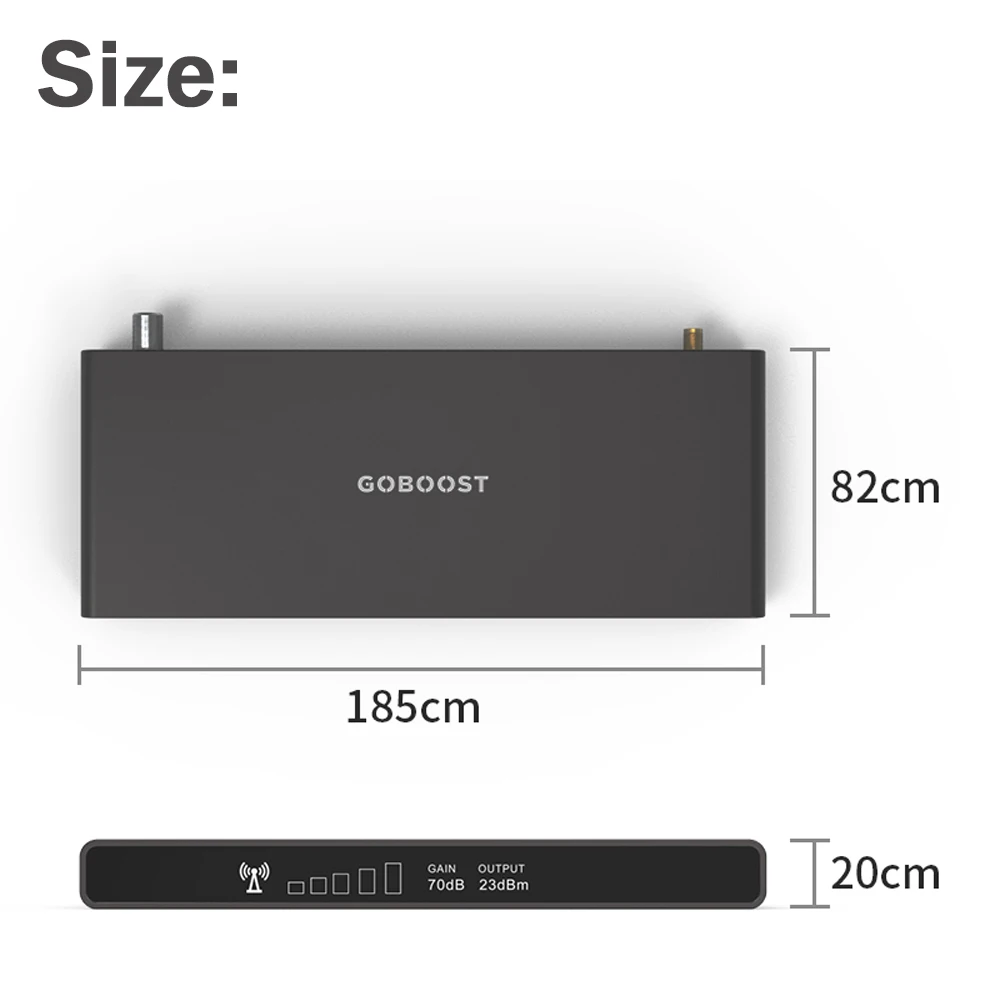 LTE 4G 800mhz Signal Booster 4G Cellular Amplifier Band20 Amplifier Repeater Mobile Phone Network Signal Repeater Large Coverage