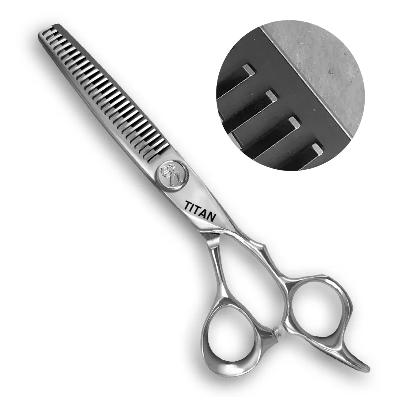 Titan 5,5/6,5/7,0 Zoll Haarschneideschere für professionelle Friseure – Detail 4