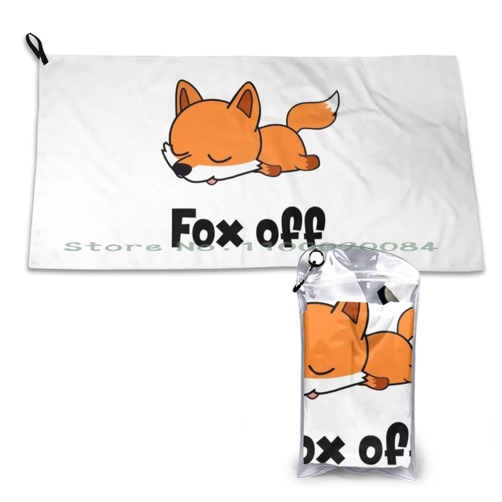 Fox Off Quick Dry Towel Gym Sports Bath Portable Oliver Hannah Montana Funny Channel Jackson Rico Miley Cyrus Tv Company