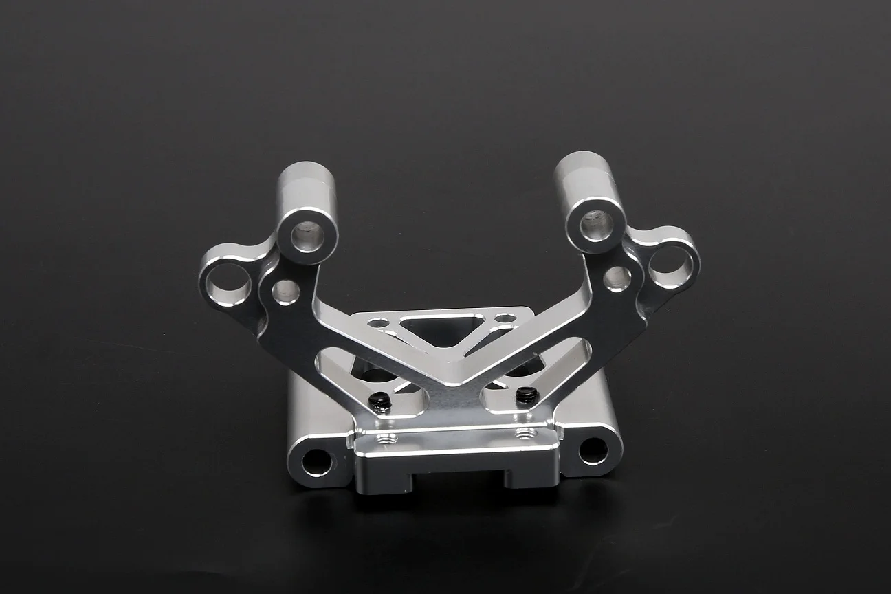 CNC Alloy Front Bulkhead Head Support for 1/5 HPI KM ROVAN Baja 5B 5T 5SC Rc Car Upgrade Parts