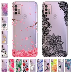 For Motorola Moto G100 Case TPU Silicone Soft Cartoon Clear Case for Moto G31 G41 G51 G71 5G Phone Cover G100 Transparent Coque