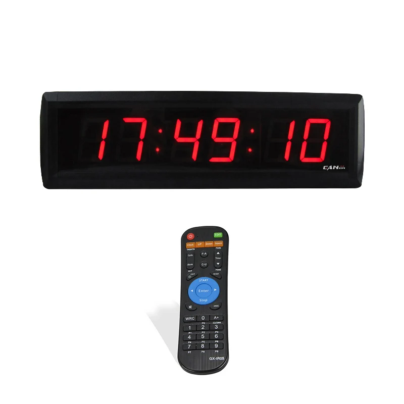 [GANXIN] Free Shipping LED Digital Countdown / Count Up  Timer with Remote Control