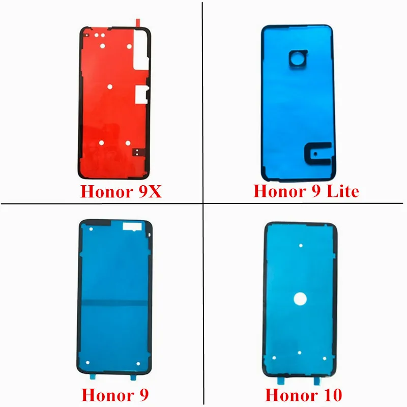 1x Back Battery Cover Door sticker Adhesive glue tape For Huawei Honor 8x 9 9x 10 9 8 Lite