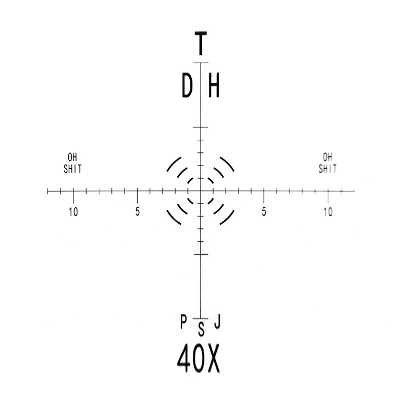 20mm Microscope Micrometer Target Calibration Eyepiece Micrometer X Y Cross Ruler Needle Concentric Semi-circles Reticle Scale