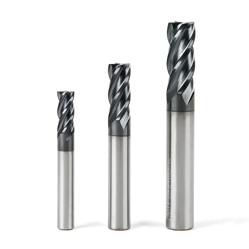 1pcs 4 Flutes 1mm~8mm Solid Carbide endmill CNC Milling Cutter HRC45 Tungsten Steel End Mill CNC Router Bits