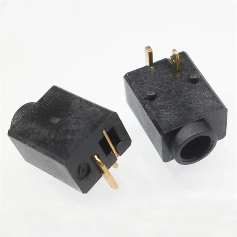 10 قطعة DC-048 موصل مقبس الطاقة امدادات الطاقة الإناث توصيل الطاقة جاك 2pin DC048