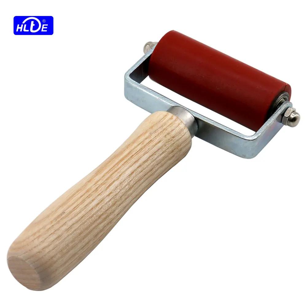 High Temperature Resistant 80mm Bearing Silicone pressure roller Use with hot air gun heat gun plastic welder for PVC Welding