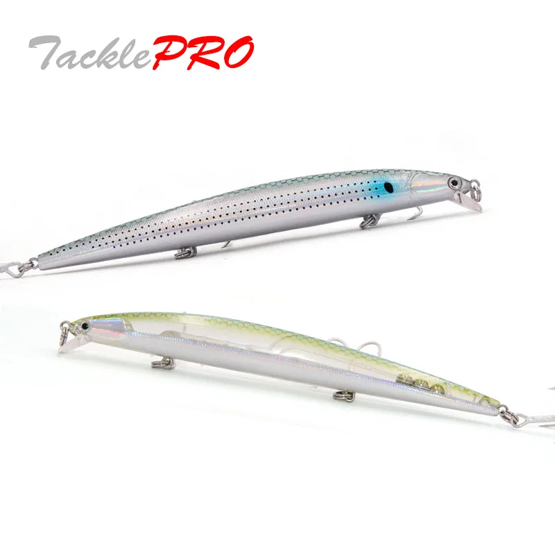 

TacklePRO M27 Minnow Floating lure 130mm 13.5g long cast minnow Hard Lure 1PC Fishing Bait Wobblers Swimming Depth 1.5M