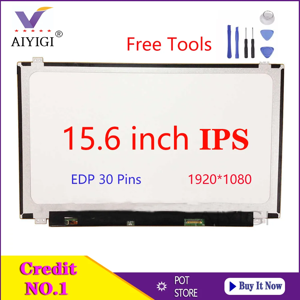 

15.6 Inch IPS Laptop LED LCD Screen For Acer Nitro 5 AN515-51,52 Series N17C1HD Display EDP 30 pins FHD 1920*1080 Panel