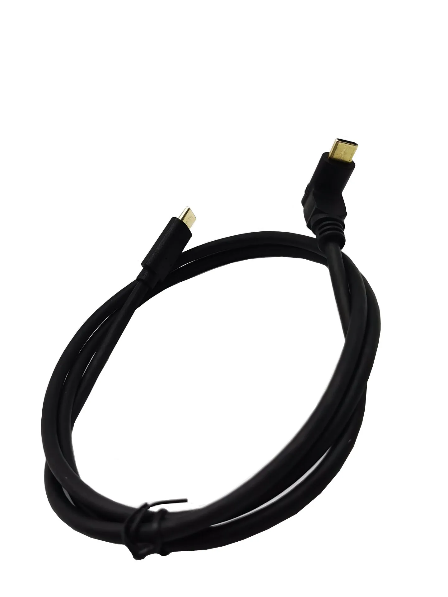 Стандартный кабель Type-C, 16 + 1, проводной сердечник, скорость 10 Гбит/с, 90 изгиб, позолоченная головка, кабель для зарядки данных типа C «папа-папа»