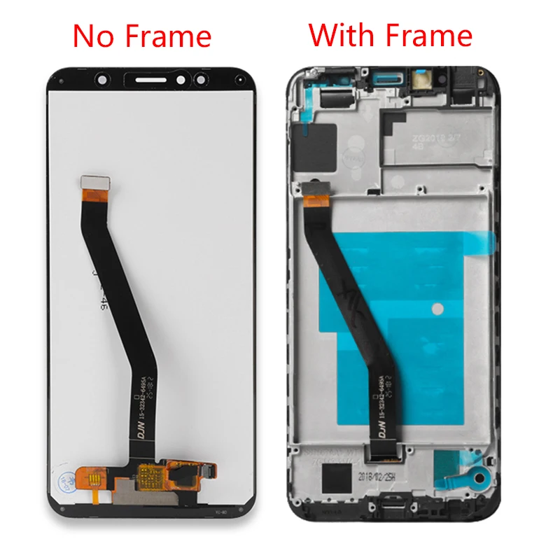 Original AUM-L29 LCD For Huawei Honor 7A Pro LCD Screen Display With Frame For Honor 7C Touch Screen ATU-LX1 Digitizer Assembly