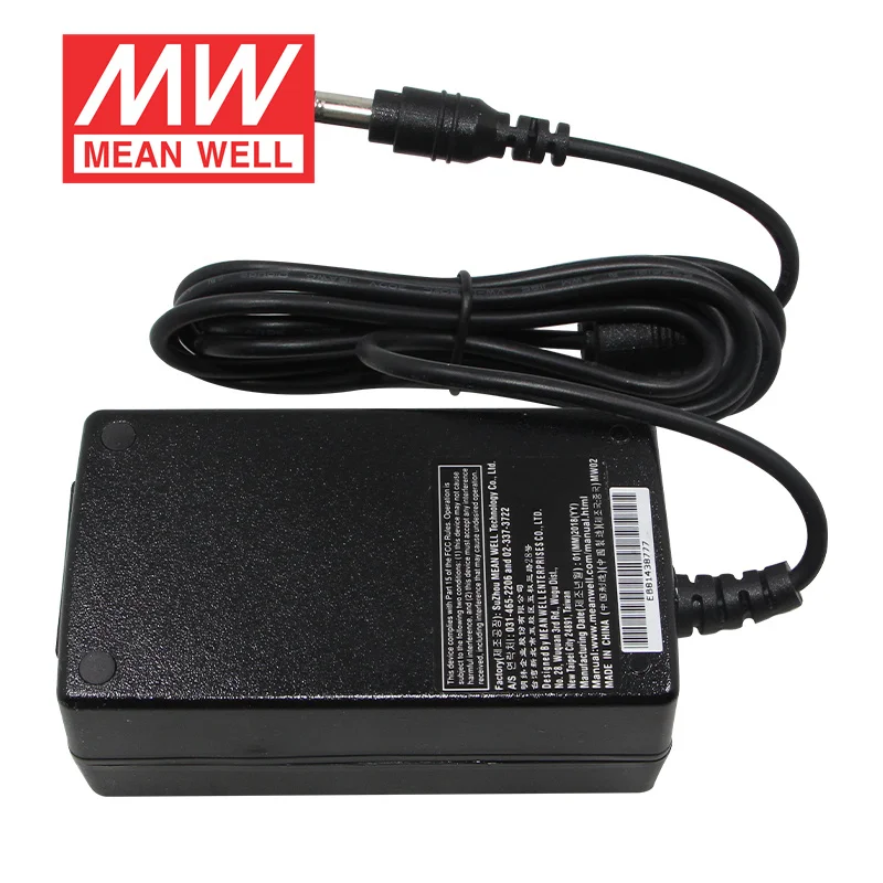 MEAN WELL GST25A Industrial Power Adapter 5V 7.5V 9V 12V  15V 18V 24V 28V 48V Charger Meanwell Switching Power Supply